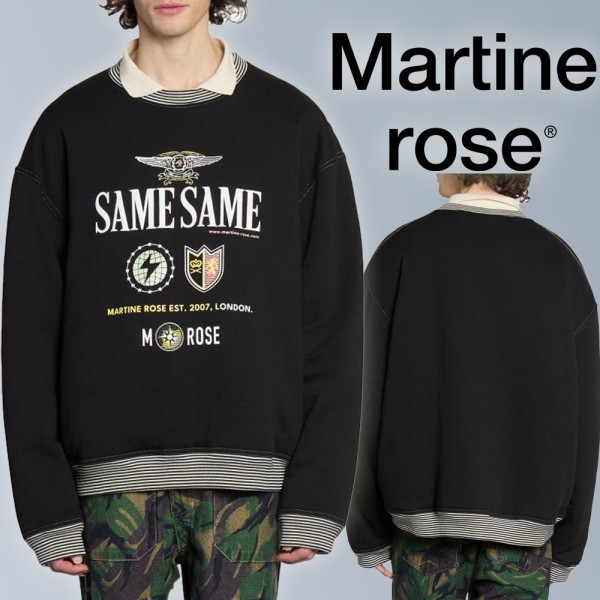 마틴로즈 세임 폴로 크루넥 스웻셔츠-레플리카 사이트 쇼핑몰
