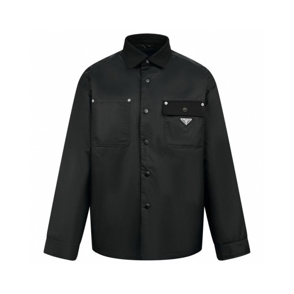 프라다 리나일론 패디드 셔츠 자켓-레플리카 사이트 쇼핑몰