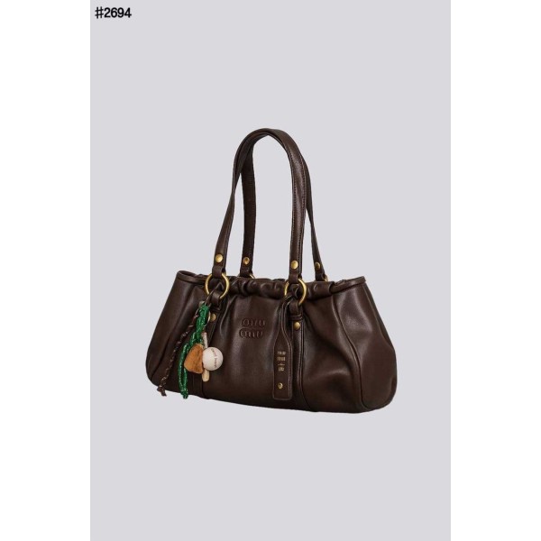 미우미우 조이 나파 레더 호보백 - 2 Color-레플리카 사이트 쇼핑몰