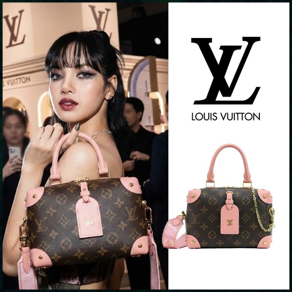 루이비통 쁘띠뜨 말 수플 모노그램 피치 토트백-레플리카 사이트 쇼핑몰