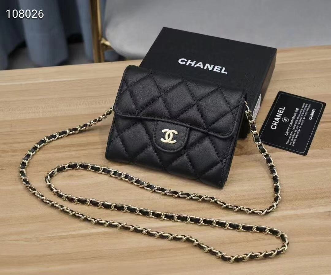 샤넬 플랩 체인 스트랩 지갑 - 2 Type