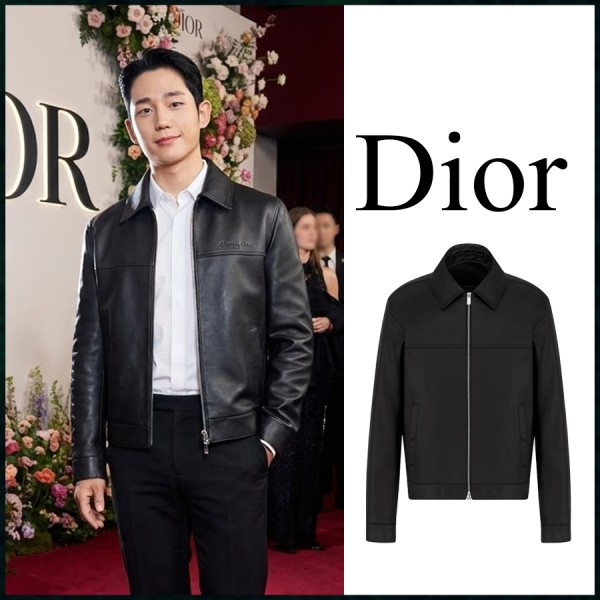 디올 까나쥬 블루종 레더 자켓-레플리카 사이트 쇼핑몰