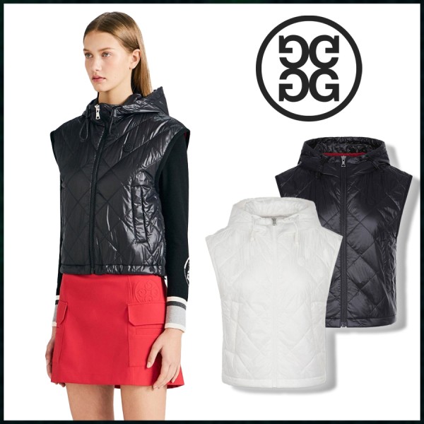 지포어 여성 경량 다운 후디 베스트 - 2 Color-레플리카 사이트 쇼핑몰