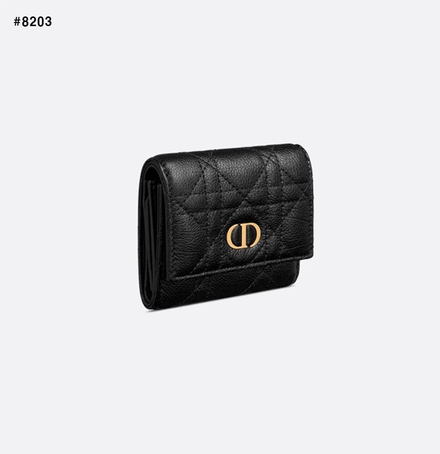 크리스찬 디올 카로 히비스커스 카드 반지갑
