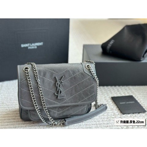 입생로랑 니키백 그레이 스몰