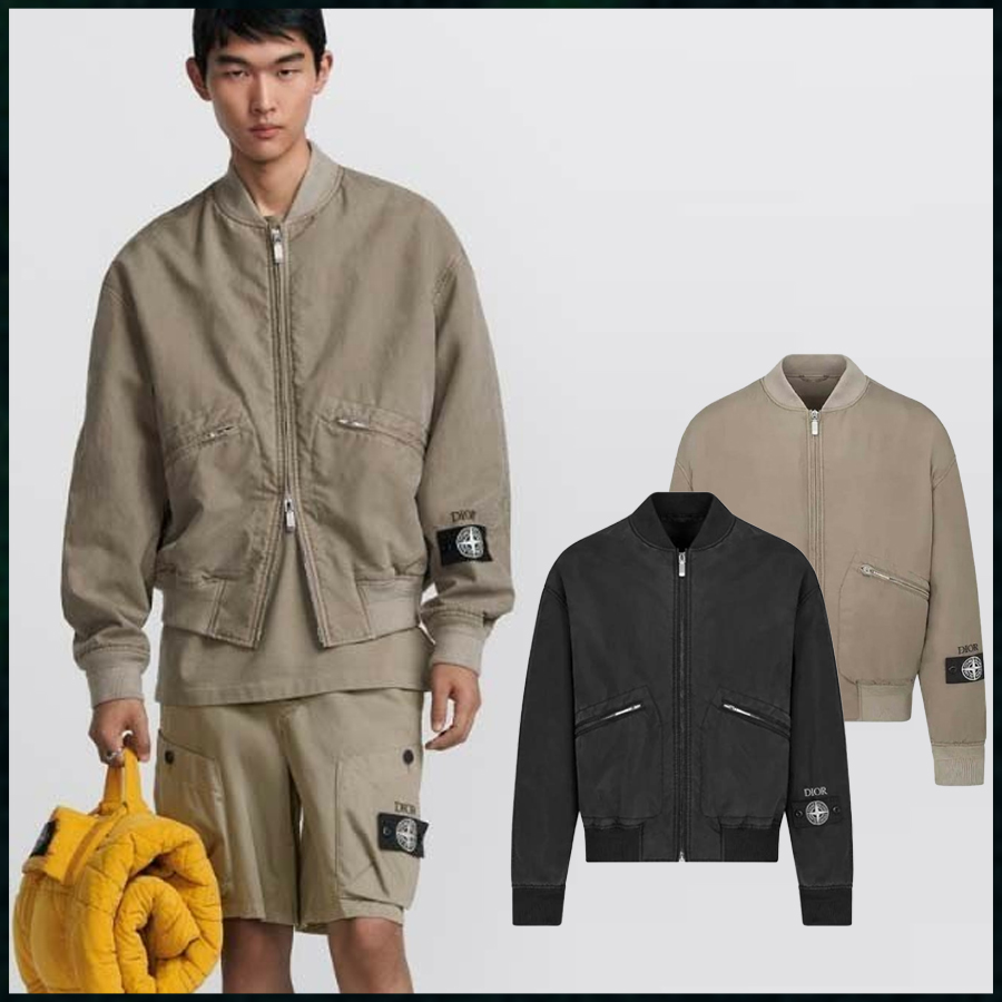 디올 x 스톤아일랜드 봄버자켓 - 2 Color