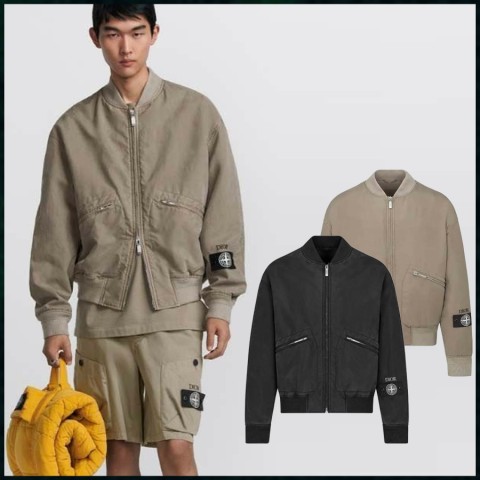 디올 x 스톤아일랜드 봄버자켓 - 2 Color