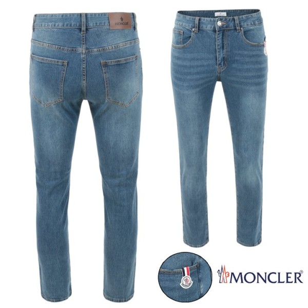 몽클레어 포켓 로고패치 삼선 워싱 슬림진-레플리카 사이트 쇼핑몰
