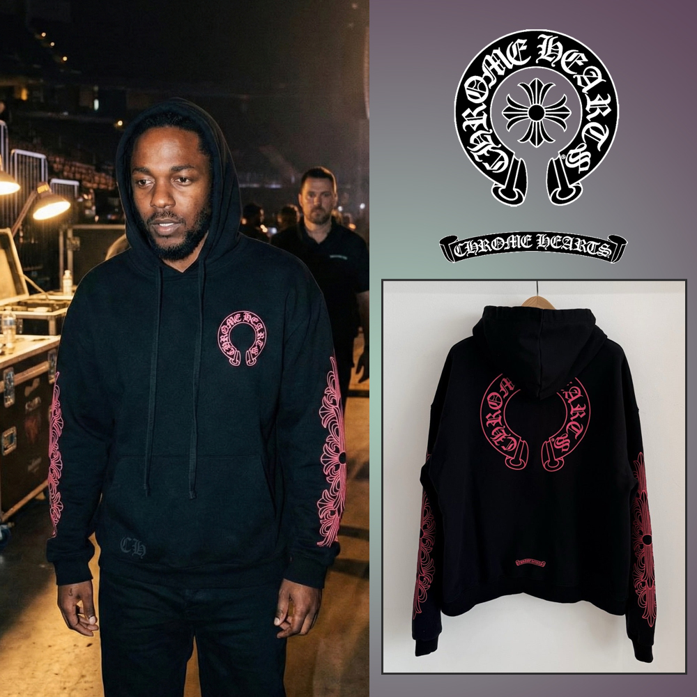 크롬하츠 홀스슈 후드 셔츠