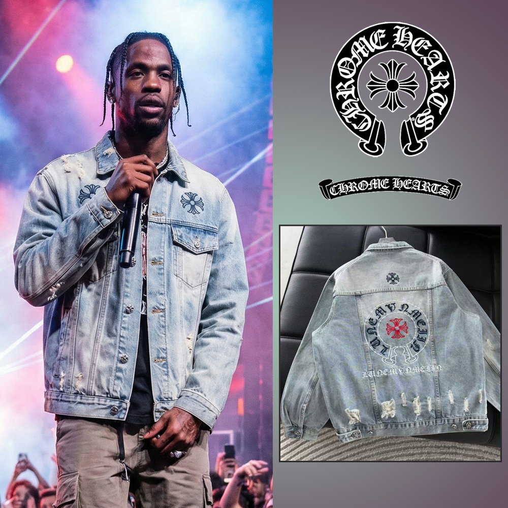 크롬하츠 리바이스 오버사이즈 말발굽 청자켓 (고급버전)