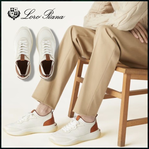 로로피아나 410 LP 워크 위시 스니커즈