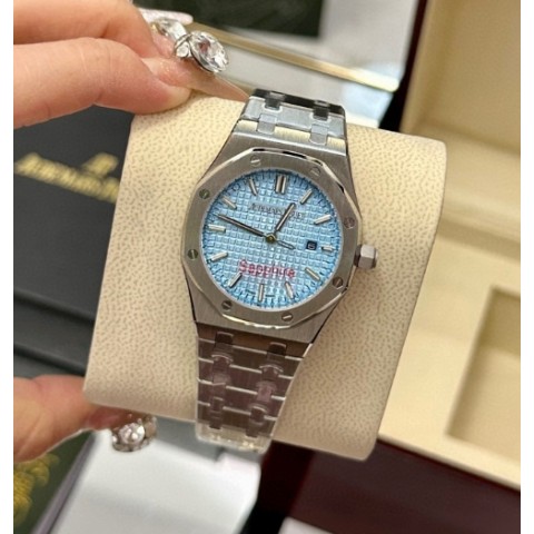 오데마피게 로얄오크 15510 아이스블루 35mm -여성용-