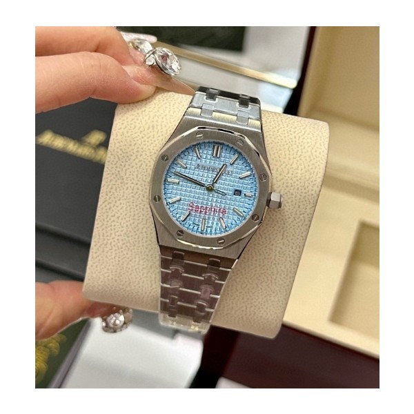 오데마피게 로얄오크 15510 아이스블루 35mm -여성용--레플리카 사이트 쇼핑몰