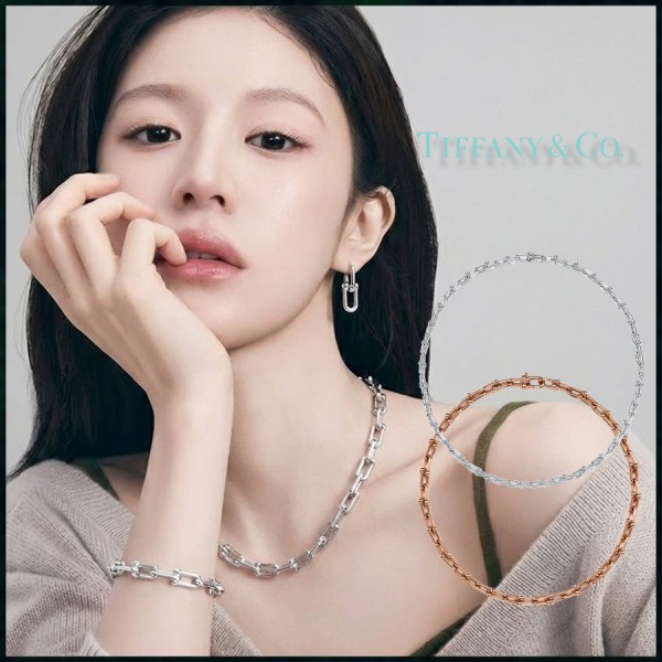 티파니앤코 하드웨어 스몰 링크 네크리스 - 2 Color-레플리카 사이트 쇼핑몰