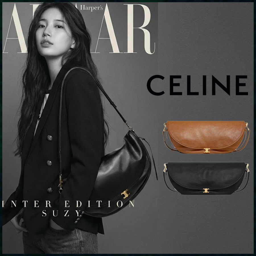 셀린느 하프문 소프트 트리옹프 백 - 2 Color