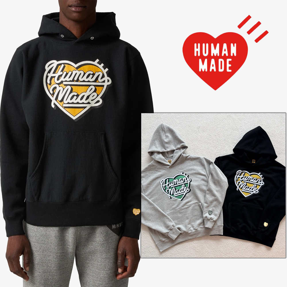 휴먼메이드 헤비웨이트 후드 (2color)