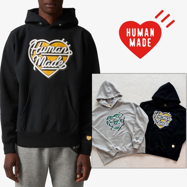 휴먼메이드 헤비웨이트 후드 (2color)-레플리카 사이트 쇼핑몰