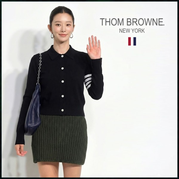 톰브라운 여성 밀라노 4바 카라 니트 가디건-레플리카 사이트 쇼핑몰