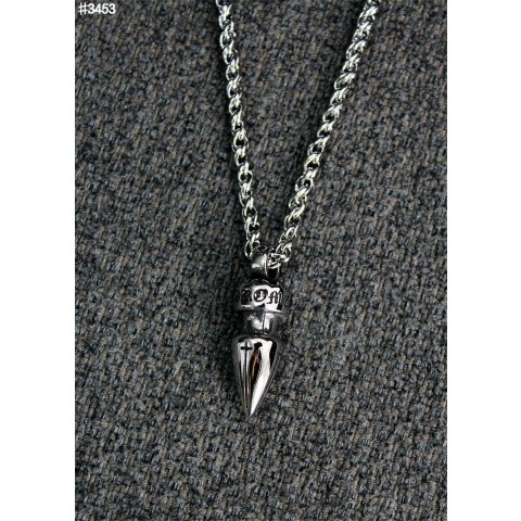 크롬하츠 L 스파이크 커널 참 펜던트 네크리스