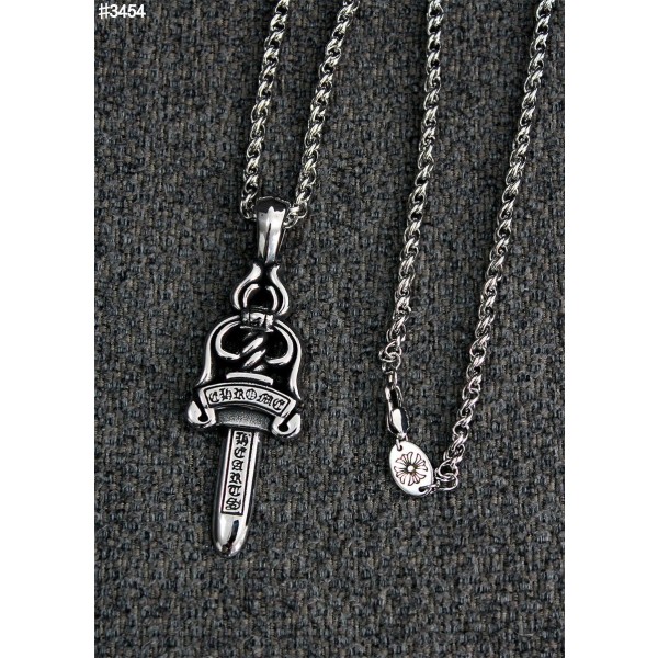 크롬하츠 더블 대거 참 펜던트 네크리스-레플리카 사이트 쇼핑몰