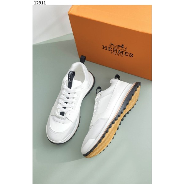 에르메스 리더 스니커즈 앱송 스웨이드 고트스킨 & 블랑-레플리카 사이트 쇼핑몰