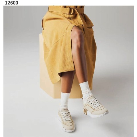 에르메스 여성 바운싱 스니커즈 - 베이지