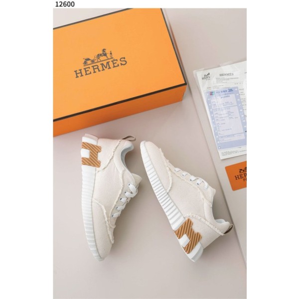 에르메스 여성 바운싱 스니커즈 - 베이지-레플리카 사이트 쇼핑몰