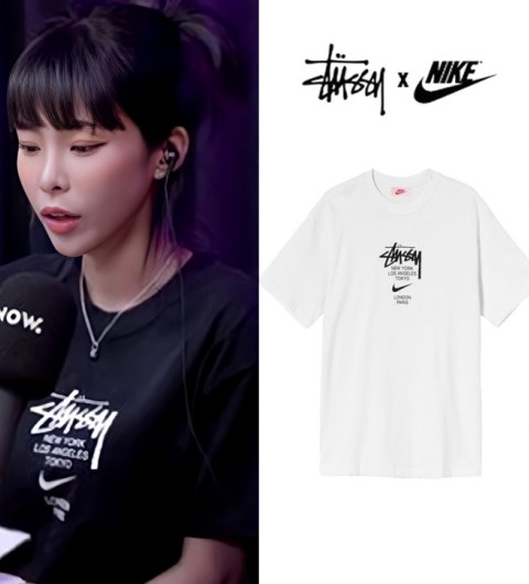 나이키 × 스투시 플리스 크루넥 반팔티 (2COLOR)