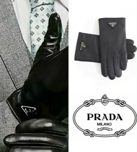 수입 프라다 사피아노 커플장갑