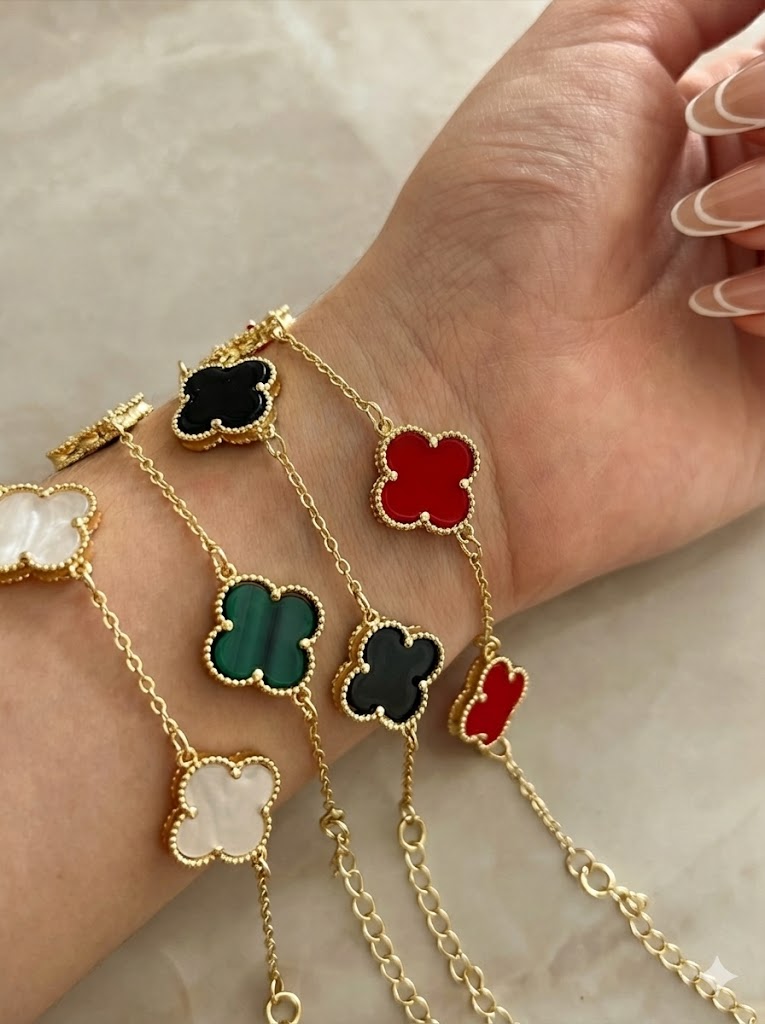 반클리프 알함브라 빈티지 모티브 팔찌 브레이슬릿 - 3 Type