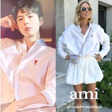 아미(ami) 스몰패치 옥스포드 셔츠