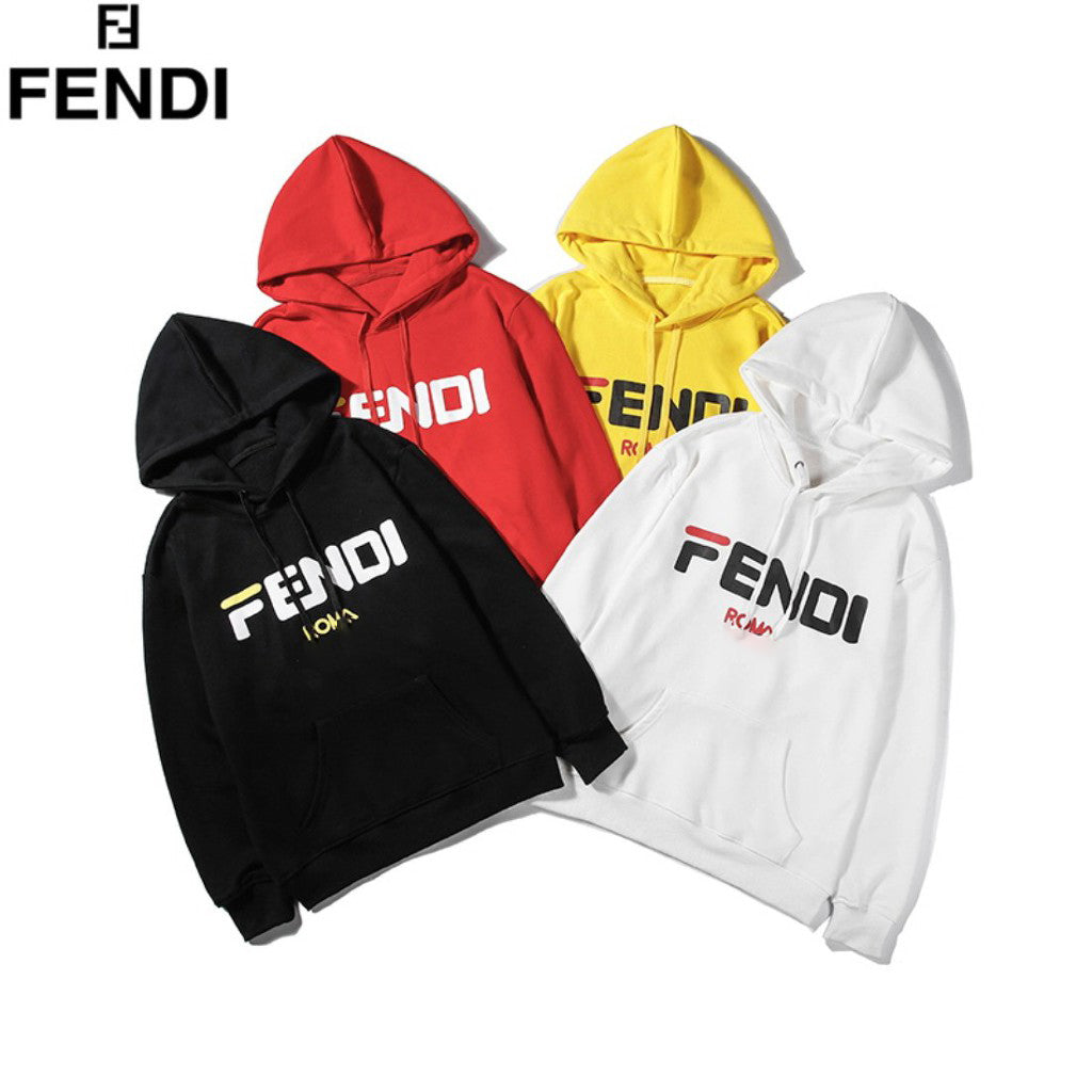 펜디 FENDL 나염 후드티 4color