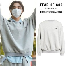 피어오브갓 X 제냐 백로고 맨투맨