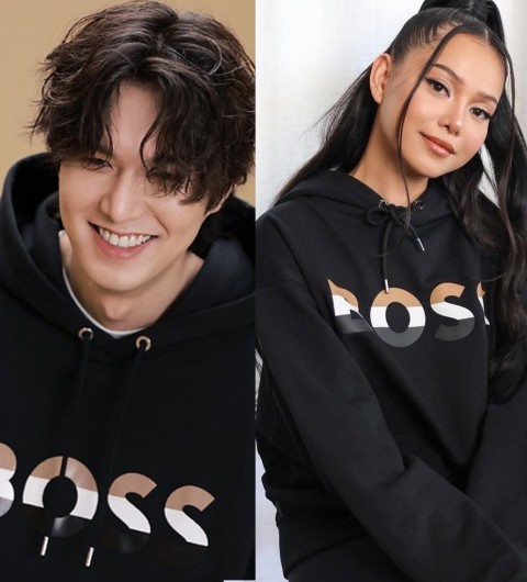 ( Hugo Boss ) 2022 F/W 보스 (정해인.효연) 커플 후드 -기모-